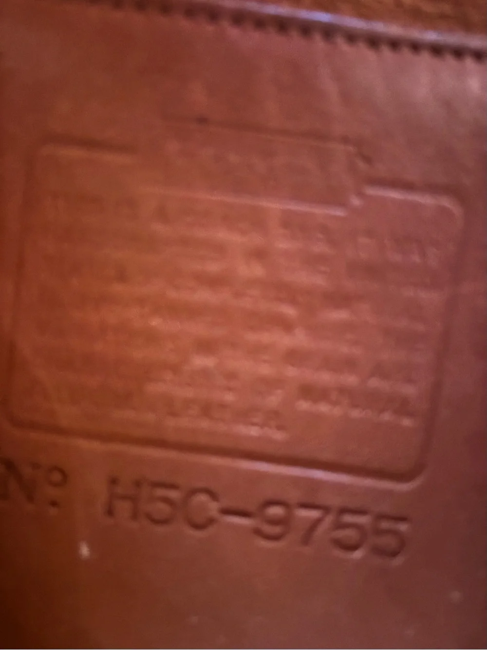 Vintage Coach 9755 Pocket Purse Brown Leather Crossbody Bag Made USA